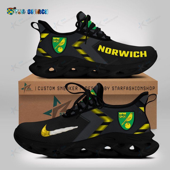 Norwich City F.C Nike Max Soul Sneakers - You guys complement each other
