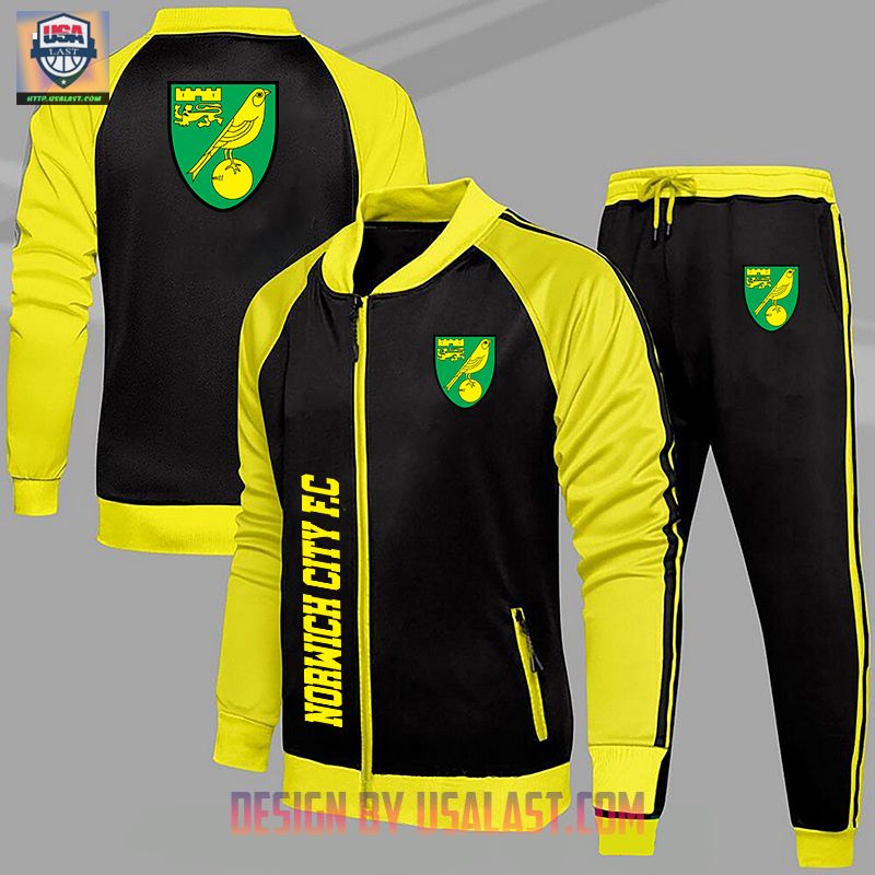 Low Price Norwich City FC Sport Tracksuits Jacket