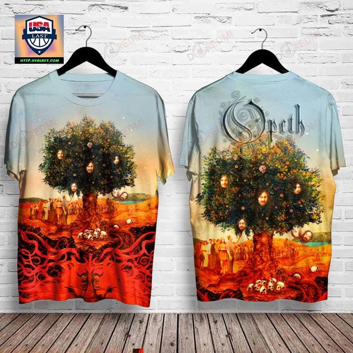 Opeth Band Heritage All Over Print Shirt - Damn good