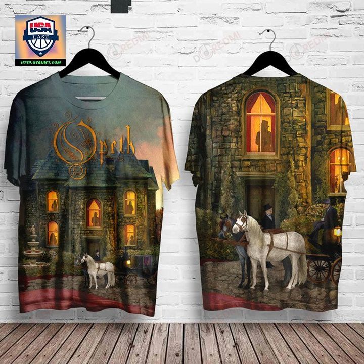 Opeth Band In Cauda Venenum All Over Print Shirt - Royal Pic of yours