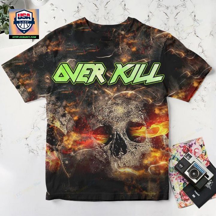 Special Overkill Thrash Metal Band The Complete Albums 3D Shirt