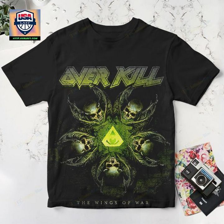 Mythical Overkill Thrash Metal Band The Wings of War 3D Shirt