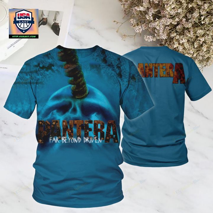 Pantera Band Far Beyond Driven All Over Print Shirt - Cool DP