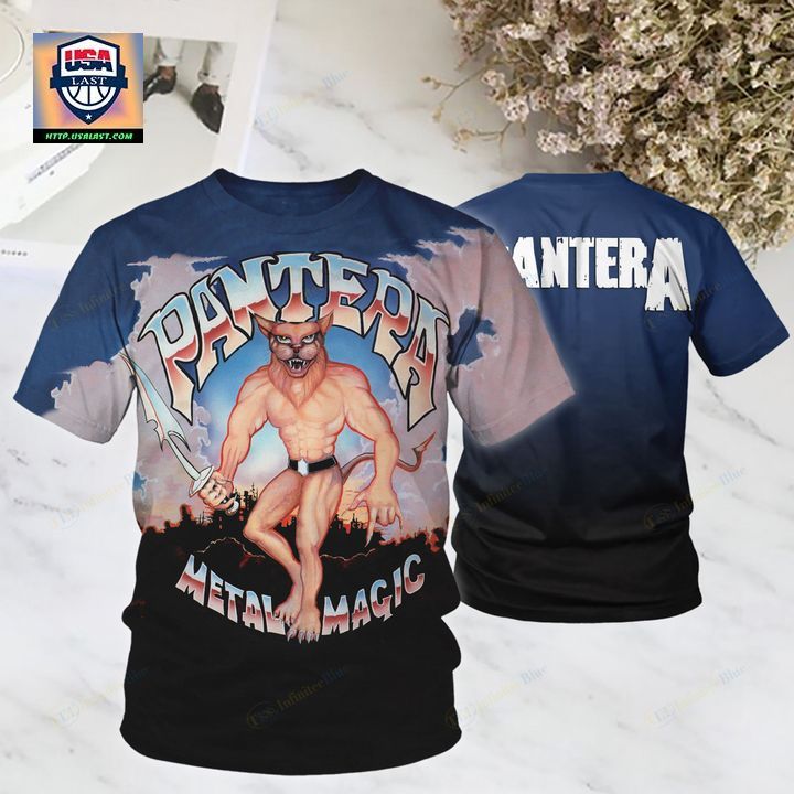 New Launch Pantera Band Metal Magic 3D T-Shirt