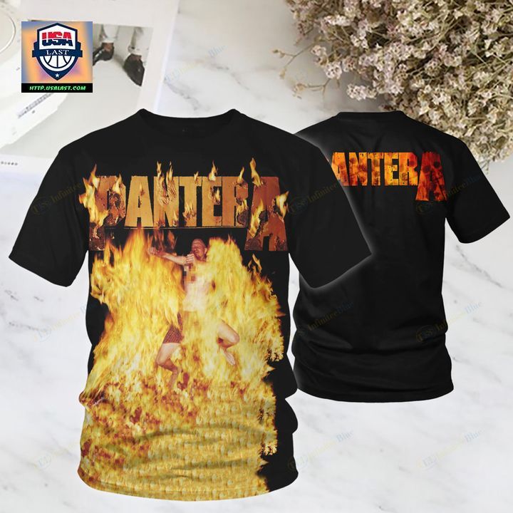 Pantera Band Reinventing the Steel 3D T-Shirt - Natural and awesome
