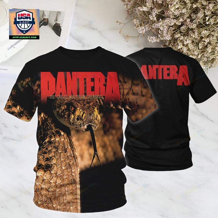For Fans Pantera Band The Great Southern Trendkill 3D T-Shirt
