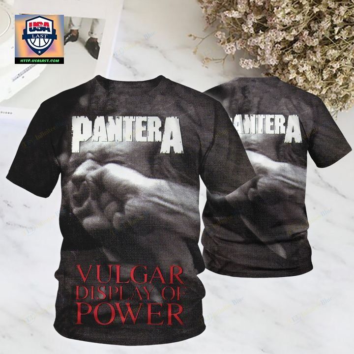 New Launch Pantera Band Vulgar Display of Power 3D T-Shirt