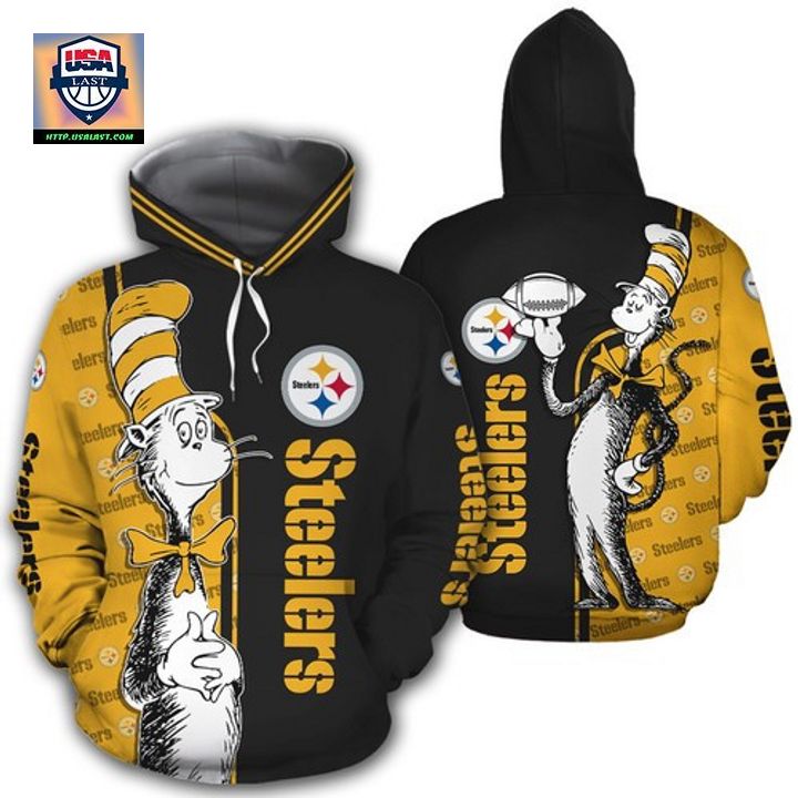 Pittsburgh Steelers Dr Seuss 3D Hoodie - You are always amazing