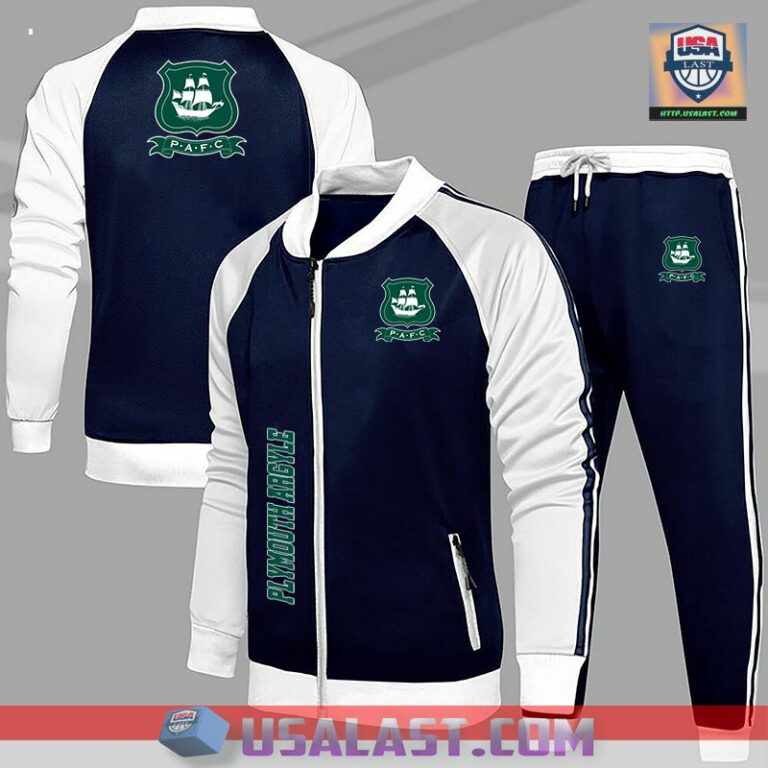 Plymouth Argyle F.C Sport Tracksuits 2 Piece Set - You look so healthy and fit