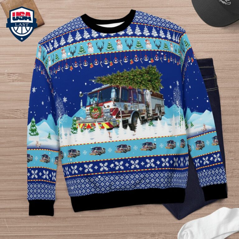 Polk County Fire Rescue 3D Christmas Sweater - Wow! This is gracious