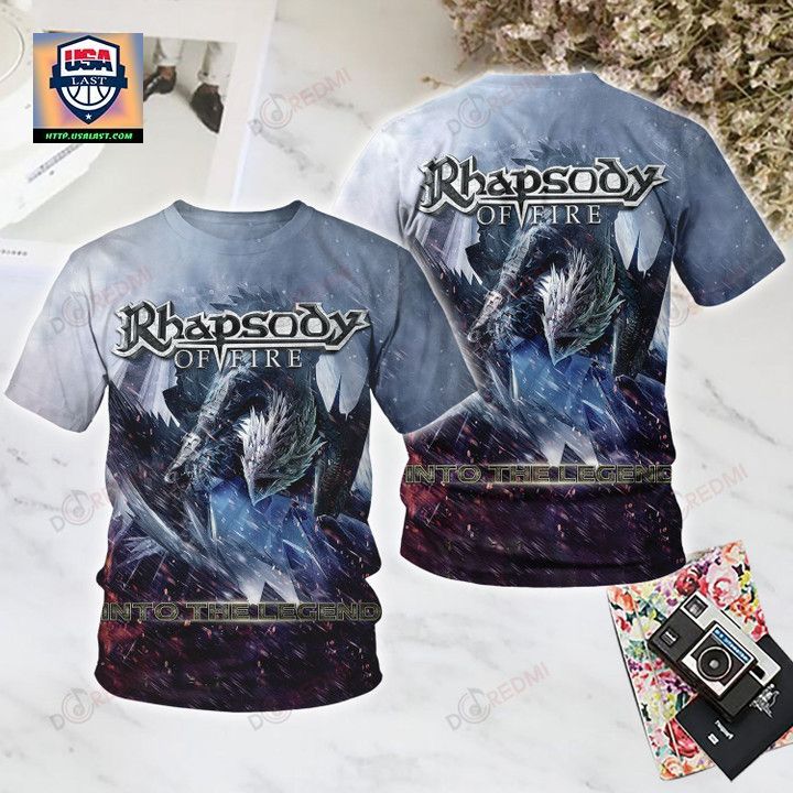 Rhapsody of Fire Into the Legend 3D Shirt - You look handsome bro