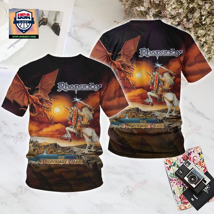 Rhapsody of Fire Legendary Tales 3D Shirt - Good look mam
