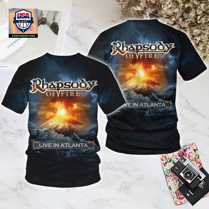 Great Rhapsody of Fire Live In Canada 3D Shirt