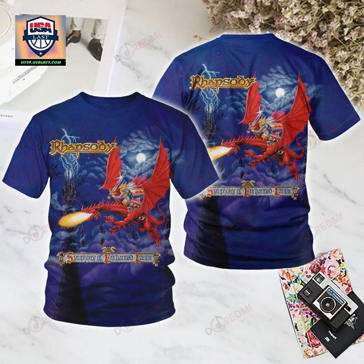 Here’s Rhapsody of Fire Symphony of Enchanted Lands 3D Shirt
