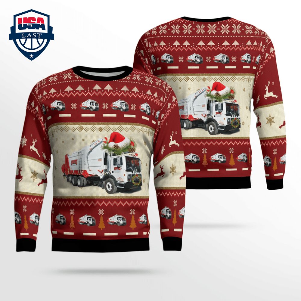 Rumpke Waste & Recycling Ver 1 3D Christmas Sweater