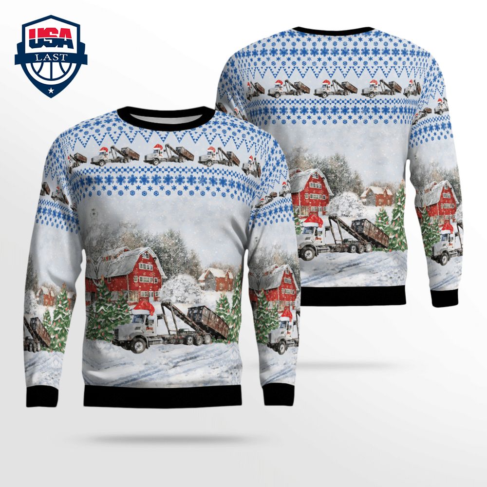Rumpke Waste & Recycling Ver 3 3D Christmas Sweater