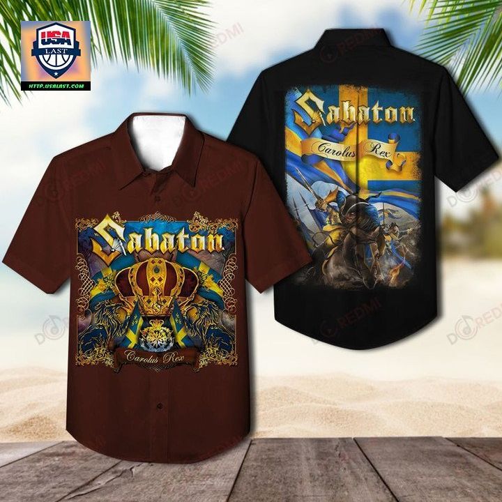 Sabaton Carolus Rex Album Hawaiian Shirt - You look cheerful dear