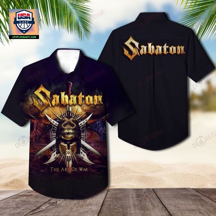 Sabaton The Art of War Album Hawaiian Shirt - Lovely smile