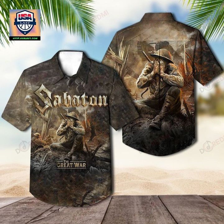 Sabaton The Great War Album Hawaiian Shirt - You look different and cute