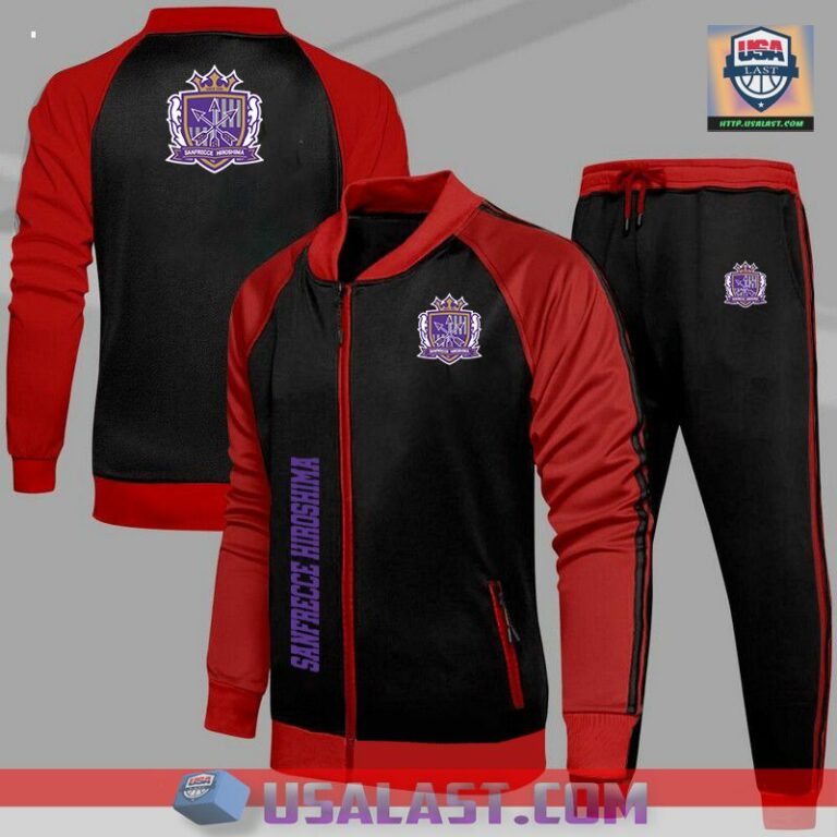 Sanfrecce Hiroshima Sport Tracksuits 2 Piece Set - You tried editing this time?