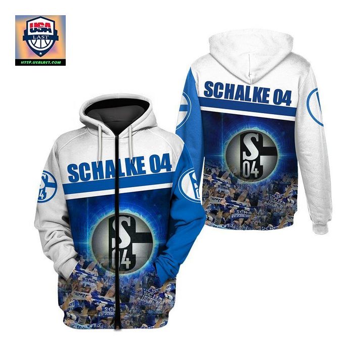 Schalke 04 FC 3D All Over Printed Shirt Hoodie - You tried editing this time?