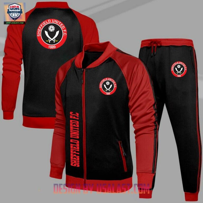 Sheffield United FC Sport Tracksuits Jacket - Stand easy bro