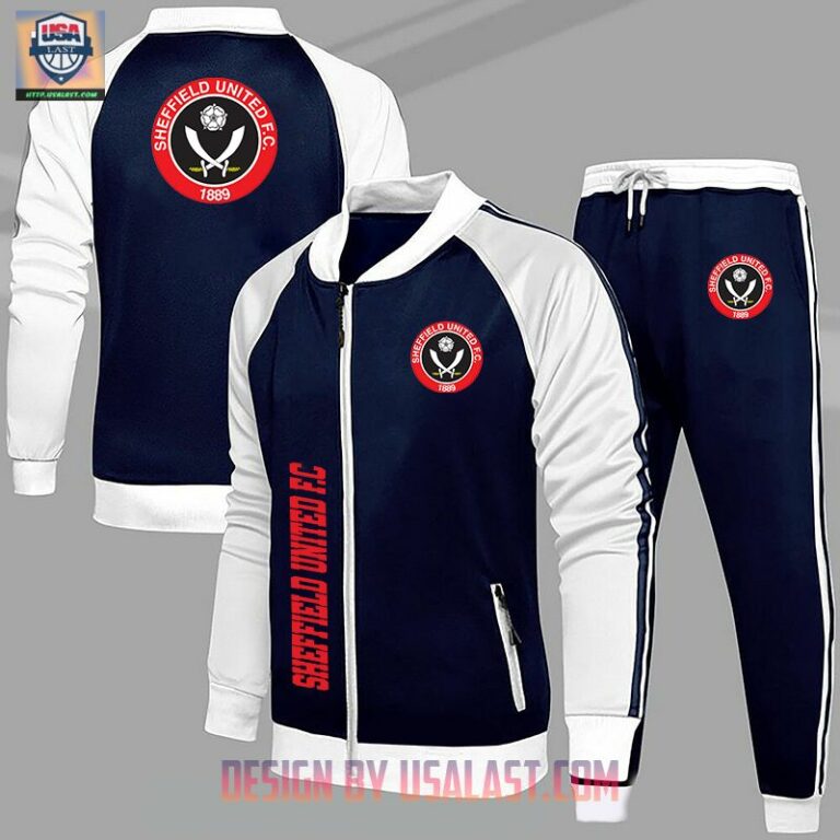 Sheffield United FC Sport Tracksuits Jacket - Your beauty is irresistible.