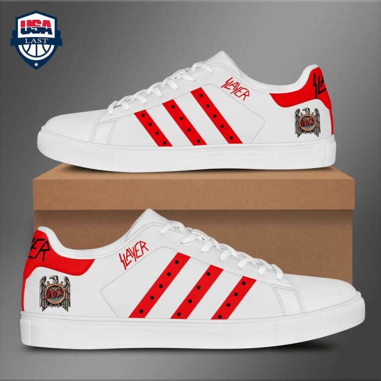 Slayer Red Style 4 Stan Smith Low Top Shoes - You are always amazing