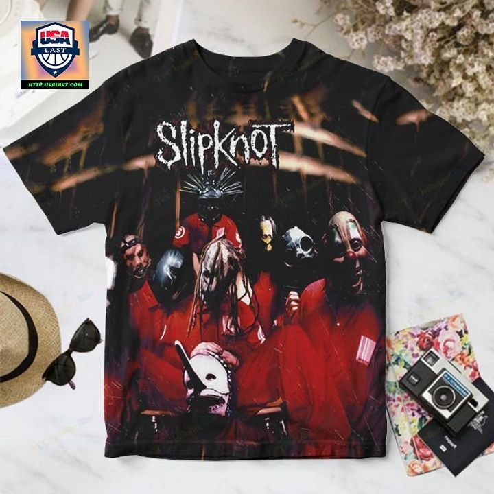 Slipknot 1999 Album Cover 3D Shirt - You tried editing this time?