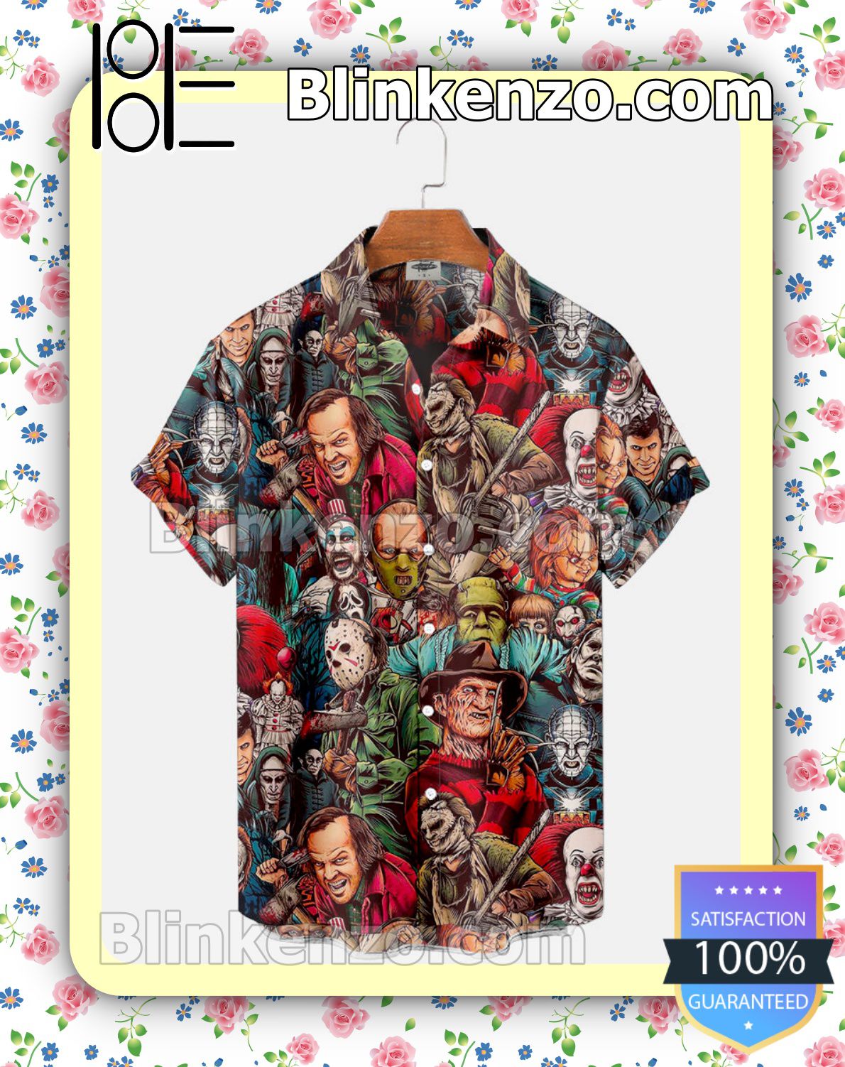 Official Horror Halloween Movie Characters Halloween 2022 Idea Shirt