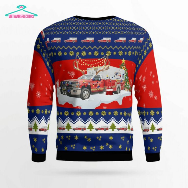 Texas Corpus Christi Fire Department 3D Christmas Sweater - Best click of yours