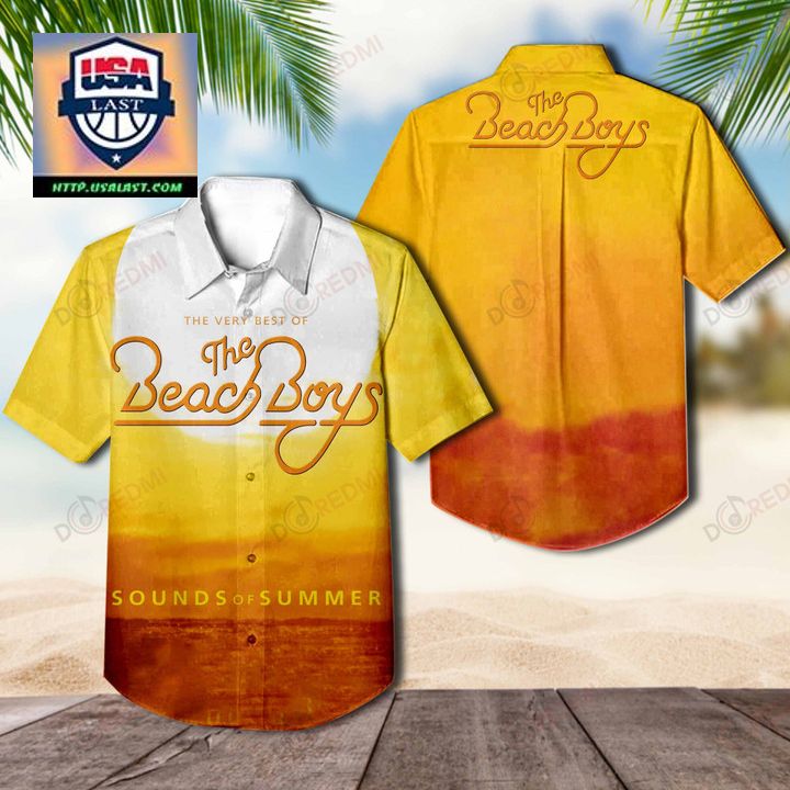 Luxury The Beach Boys Sounds of Summer Album Hawaiian Shirt