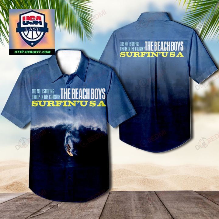 Mythical The Beach Boys Surfin’ USA Album Hawaiian Shirt
