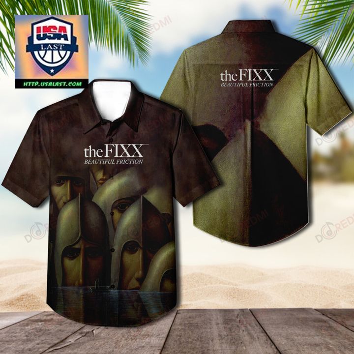New Fashion The Fixx Beautiful Friction Album Hawaiian Shirt
