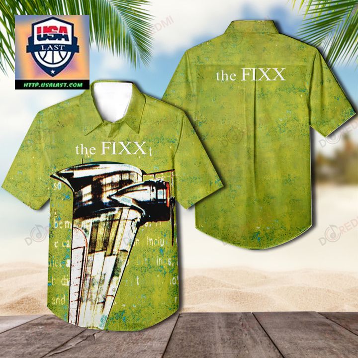 New Launch The Fixx England Rock Band Hawaiian Shirt