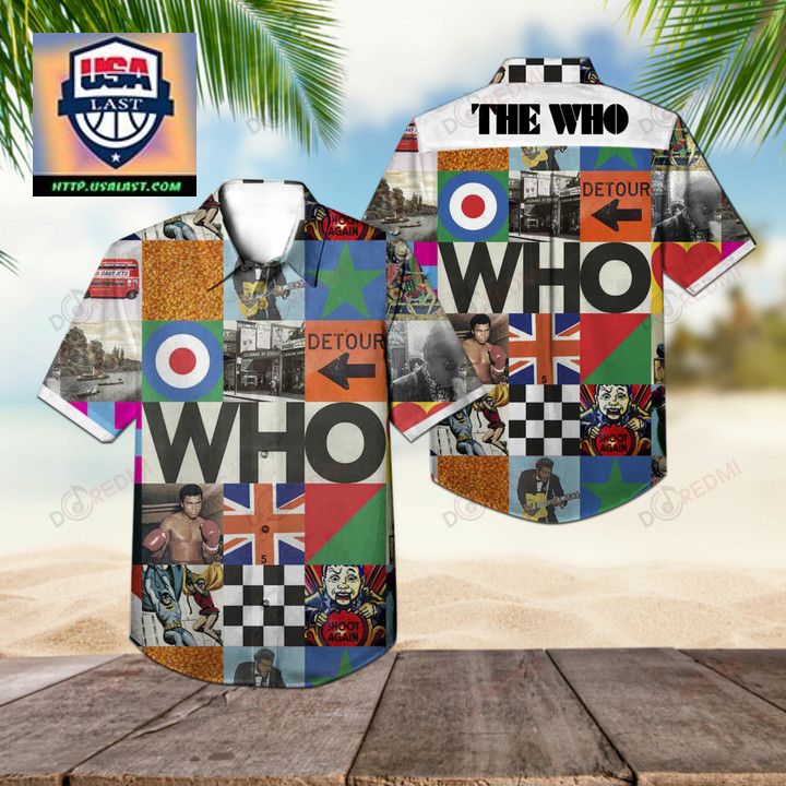 Rare The Who 2019 Album Hawaiian Shirt