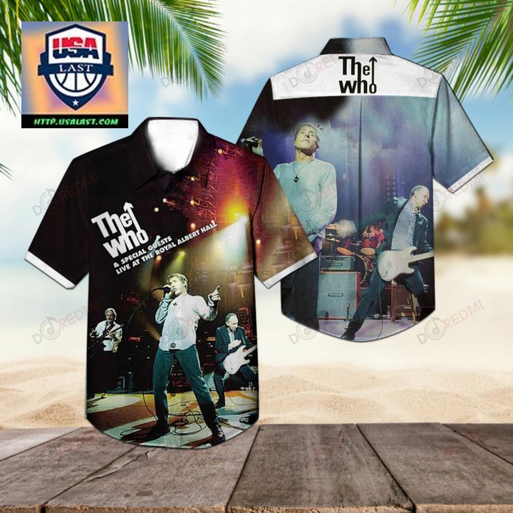 The Great The Who Live at the Royal Albert Hall Hawaiian Shirt