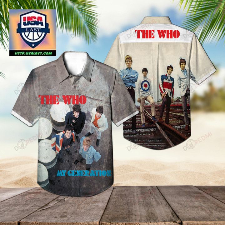 Top Hot The Who My Generation 1965 Hawaiian Shirt