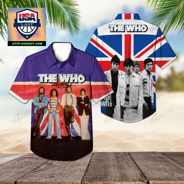 Top Rate The Who Rarities Vol2 Album Hawaiian Shirt