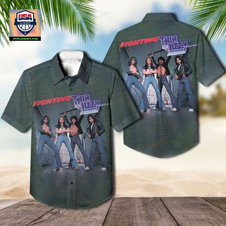 Welcome Thin Lizzy Fighting Album Hawaiian Shirt