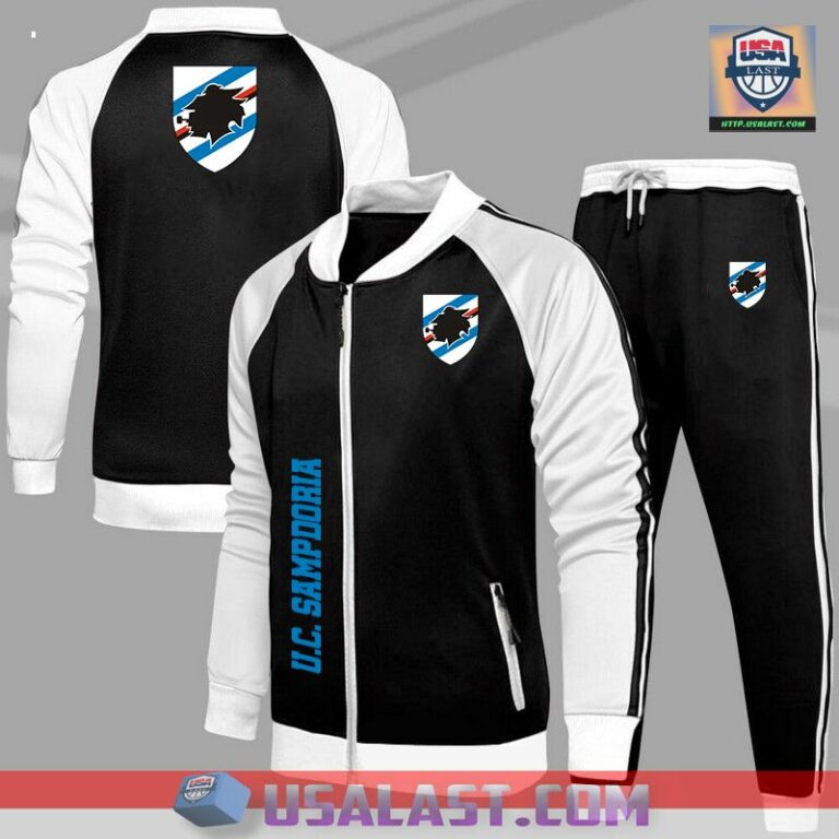 UC Sampdoria Sport Tracksuits 2 Piece Set - Is this your new friend?