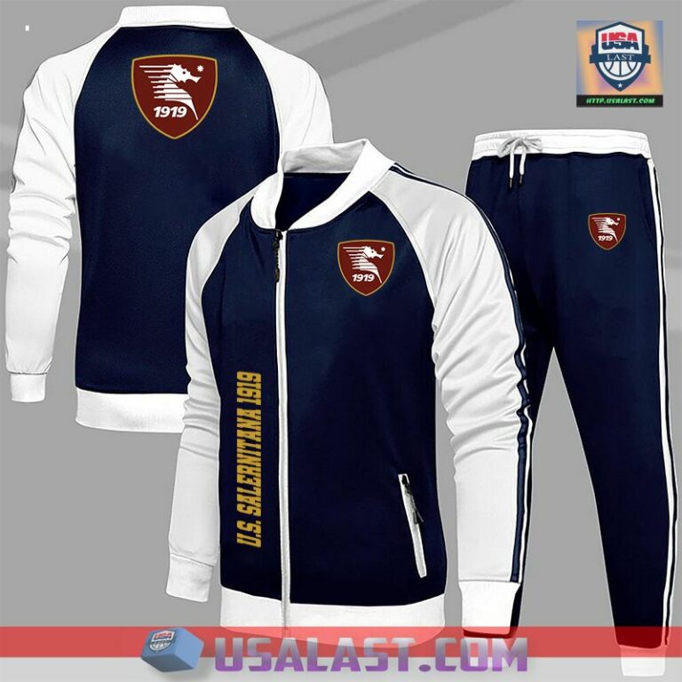 US Salernitana 1919 Sport Tracksuits 2 Piece Set - Eye soothing picture dear