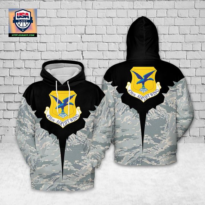 Up to 20% Off USAF 436th Airlift Wing 3D Hoodie
