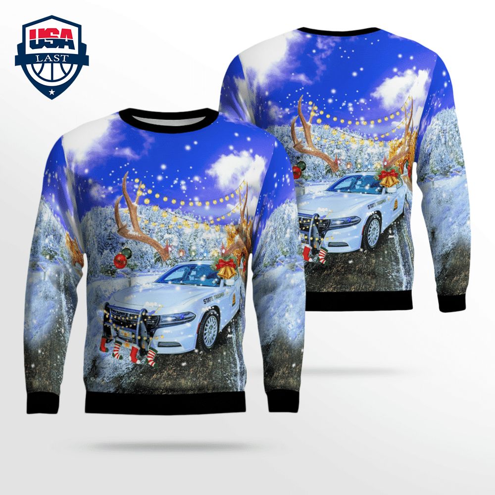 Utah Highway Patrol 3D Christmas Sweater