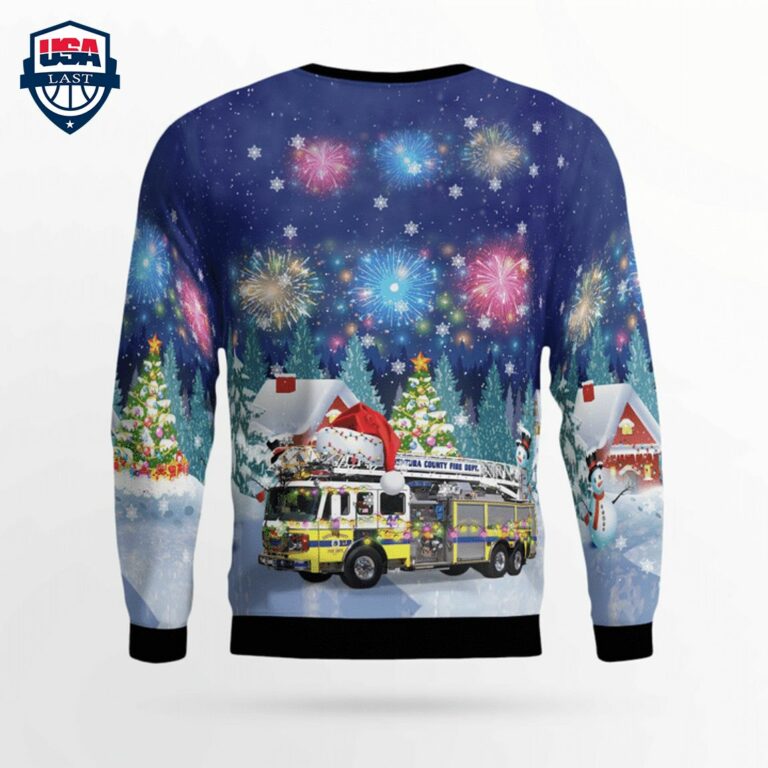 Ventura County Fire Department 3D Christmas Sweater - Great, I liked it