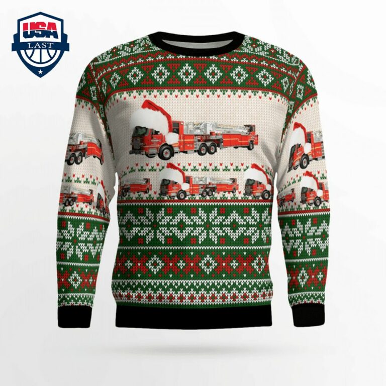 Washington Seattle Fire Department 3D Christmas Sweater - Best click of yours