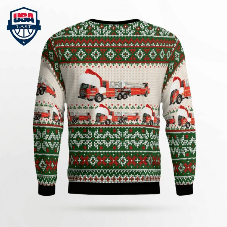 Washington Seattle Fire Department 3D Christmas Sweater - Looking so nice