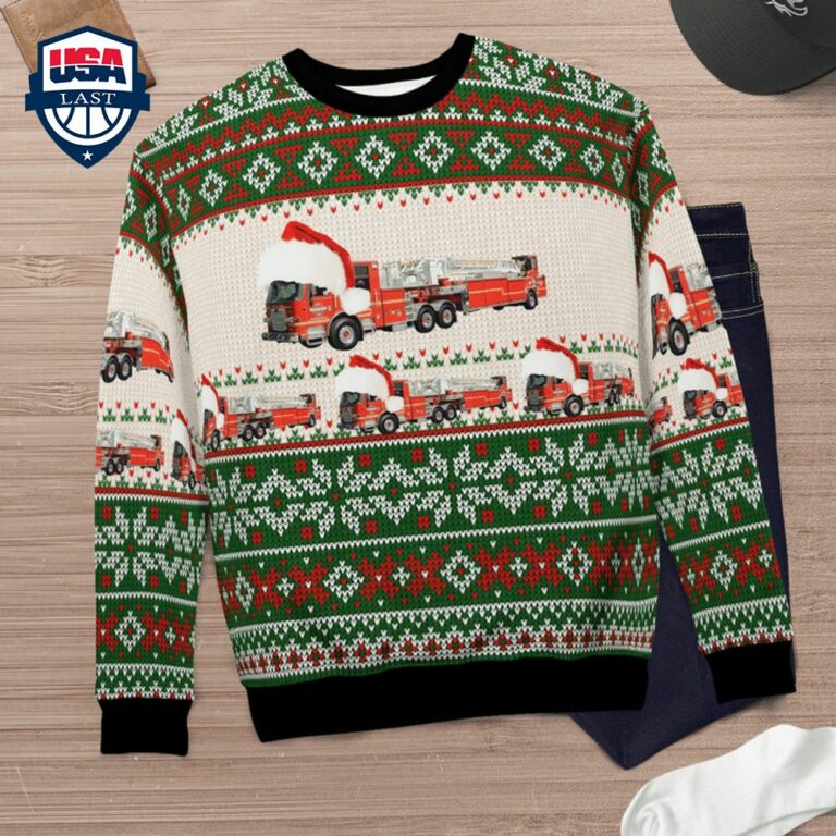 Washington Seattle Fire Department 3D Christmas Sweater - Cool look bro