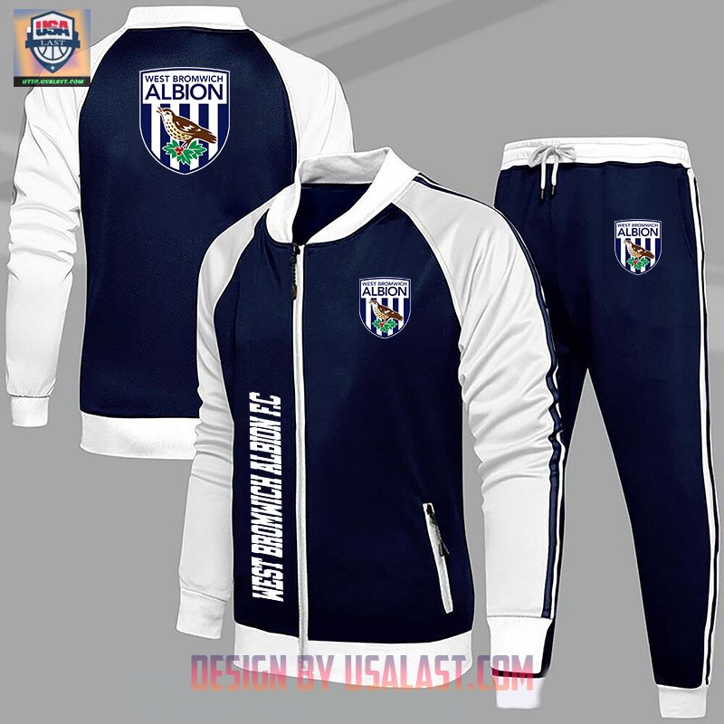 Good Quality West Bromwich Albion FC Sport Tracksuits Jacket