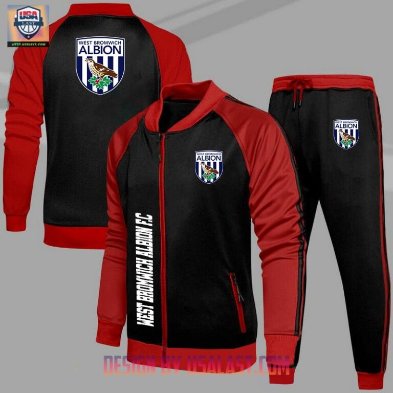 West Bromwich Albion FC Sport Tracksuits Jacket - You look too weak